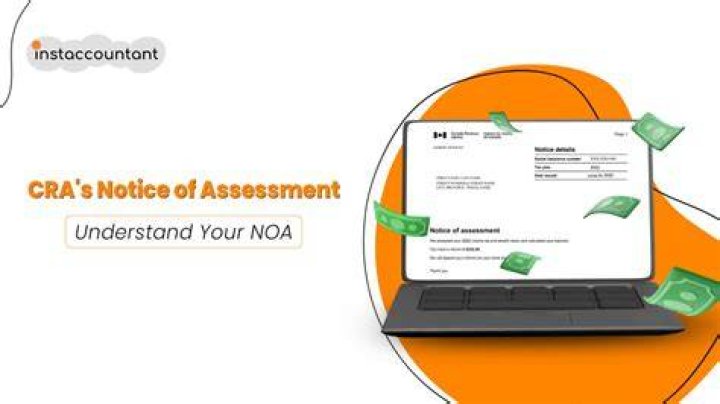 What does notice of assessment mean CRA?