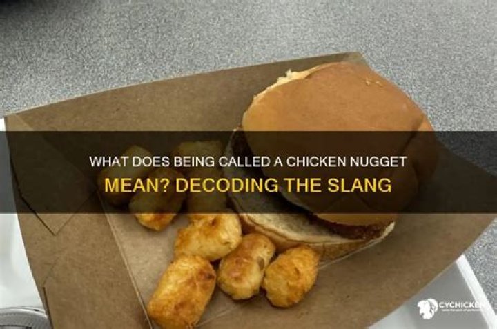 What does Nugget mean in slang?