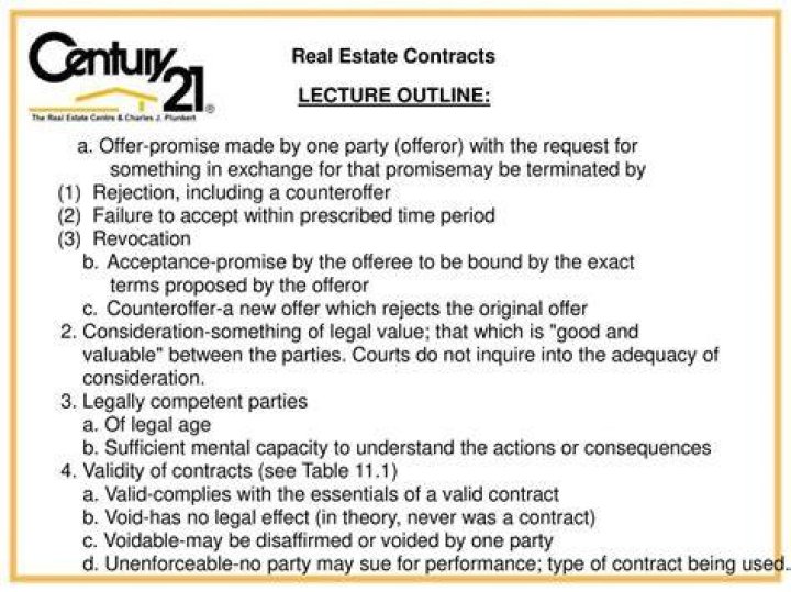 What does offeree mean in real estate?