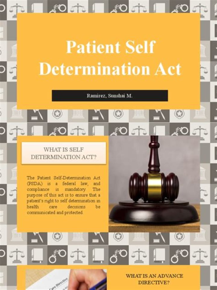 What does the Patient Self Determination Act require?
