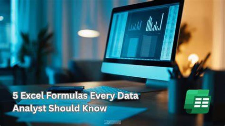 What Excel formulas do financial analysts use?