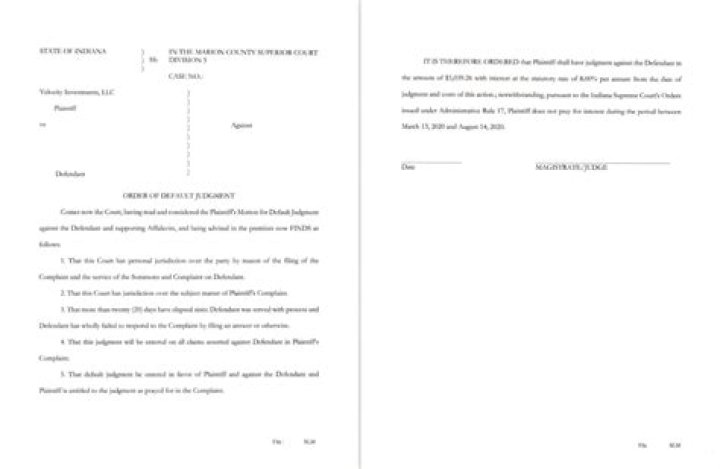What happens after a Judgement is entered against you Florida?