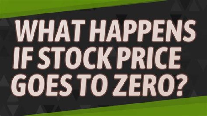 What happens if stock go to zero?