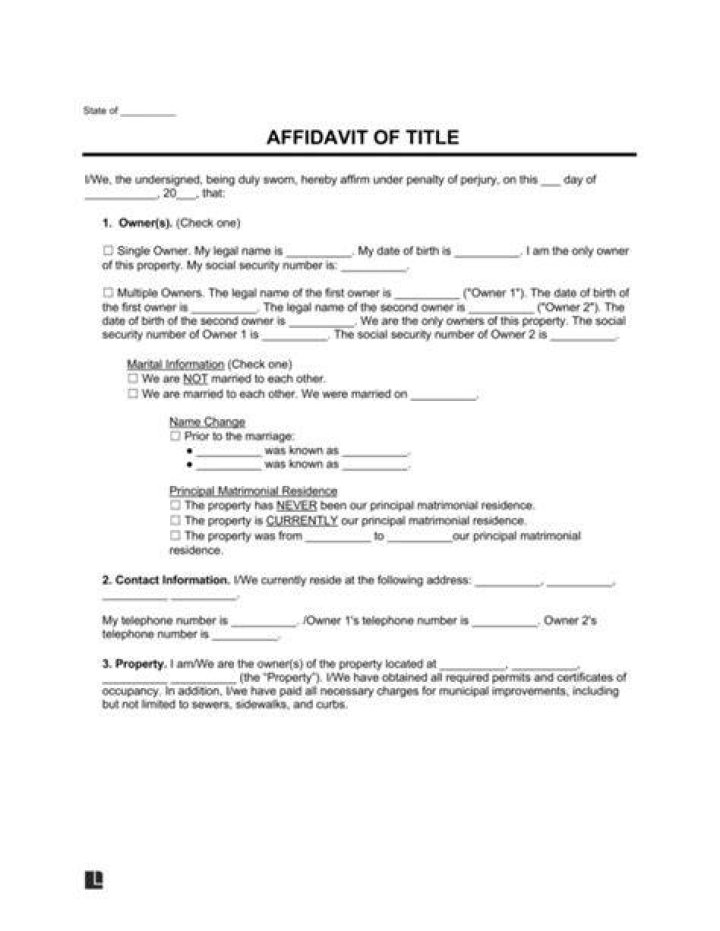 What happens to the title to a property when the owner dies?