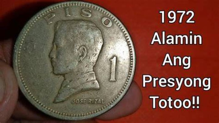 What is a 1972 peso made out of?