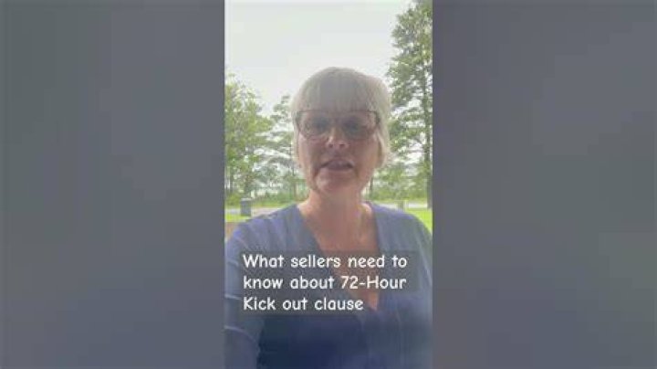 What is a 72-hour kick out clause?