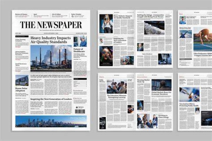 What is a dummy in newspaper production?