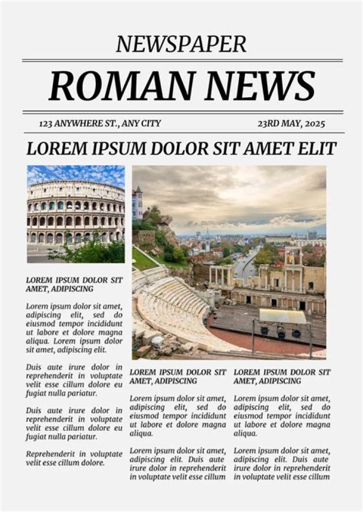 What is a good name for a Roman newspaper?