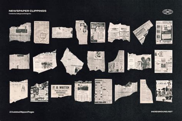 What is a newspaper clipping called?