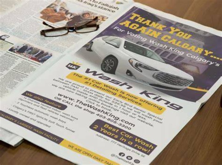 What is an ad in a newspaper called?