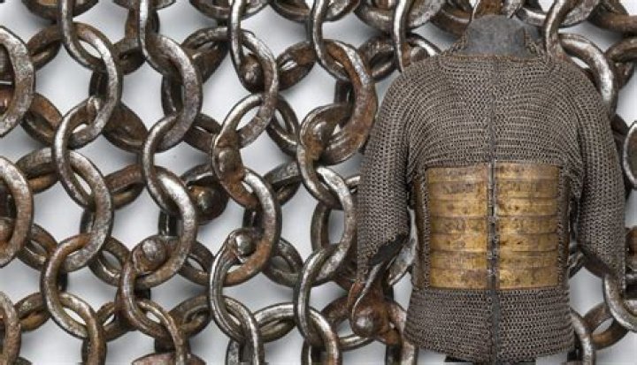 What is chainmail armor made of?