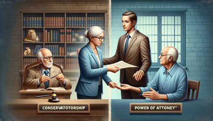 What is difference between power of attorney and conservatorship?