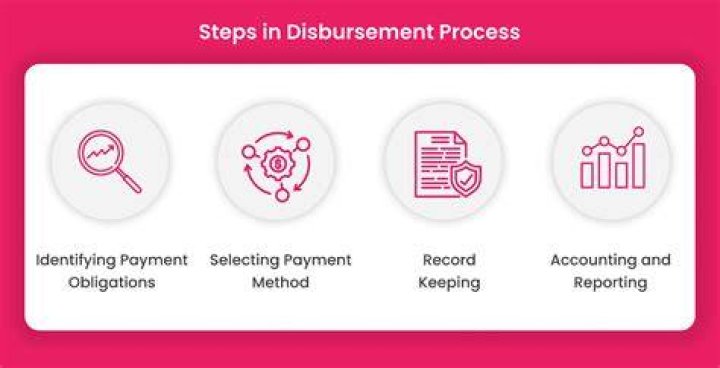 What is disbursement payment?