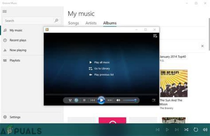 What is Groove player?