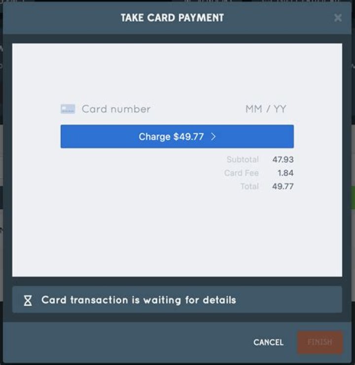 What is manual card payment?
