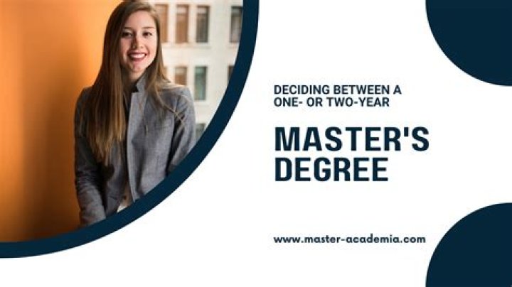 What is meant by Master of degree?