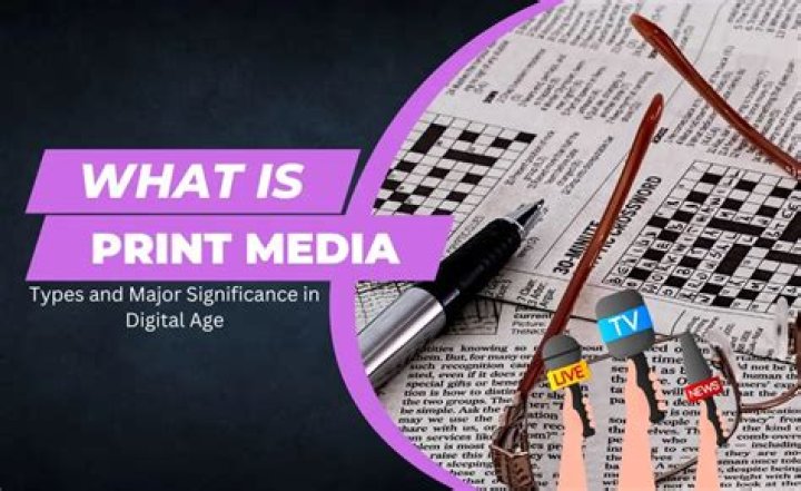 What is non-print media Meaning?