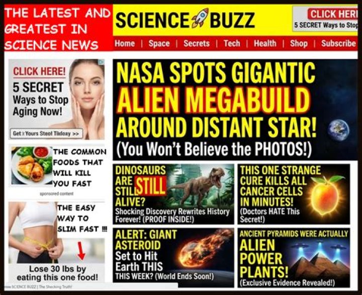What is science news story?