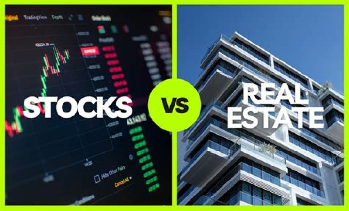 What is the difference between real estate and stock market?