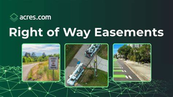 What is the driveway easement?