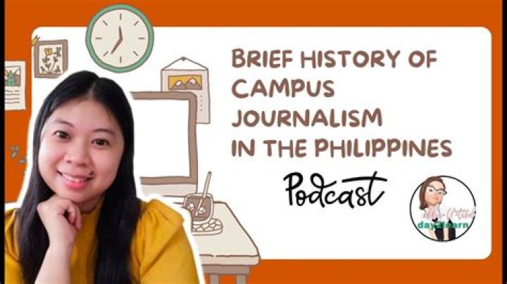 What is the history of campus journalism in the Philippines?