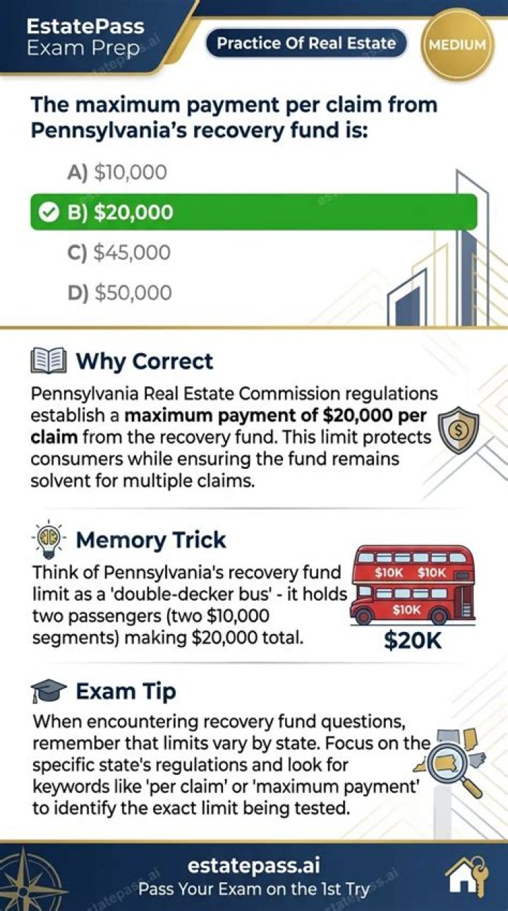 What is the maximum payment from the Recovery Fund?