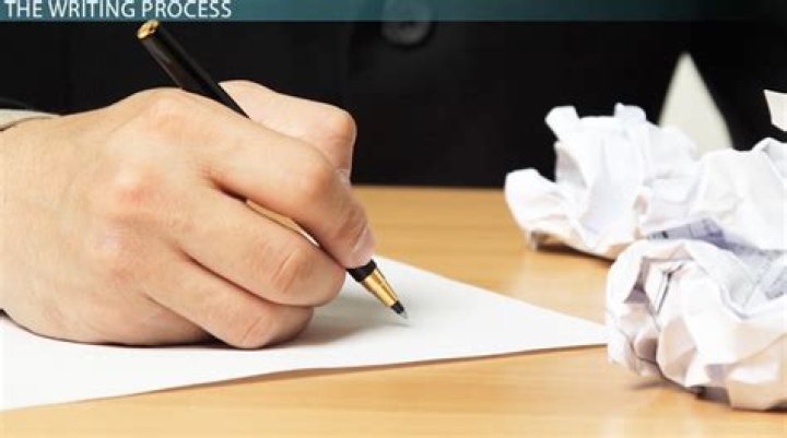 What is the meaning of writing a draft?