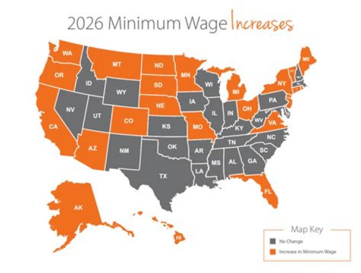 What is the minimum wage for Illinois in 2020?