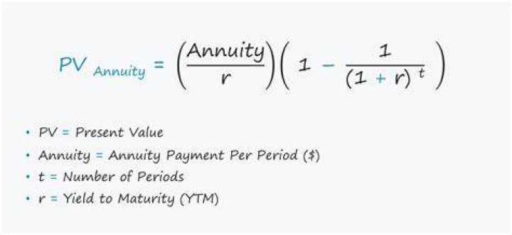 What is the NPV of an annuity?