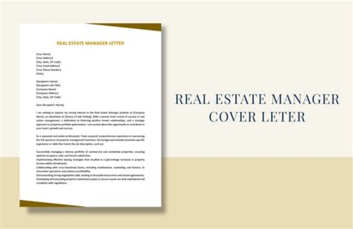 What is the role of a real estate manager?
