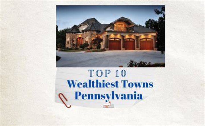 What is the wealthiest area in Pennsylvania?