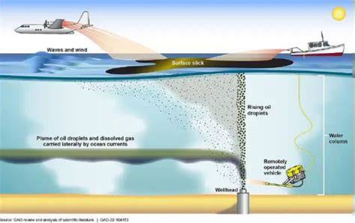 What is your initial action when there is an oil spill?