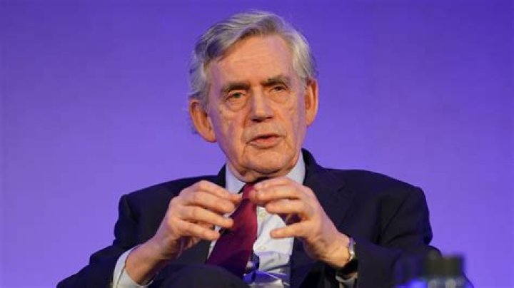 What job did Gordon Brown have in 1997?