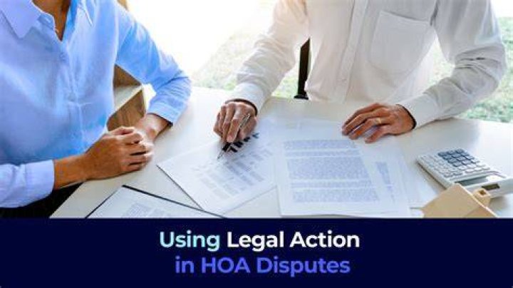 What legal action can an HOA take?