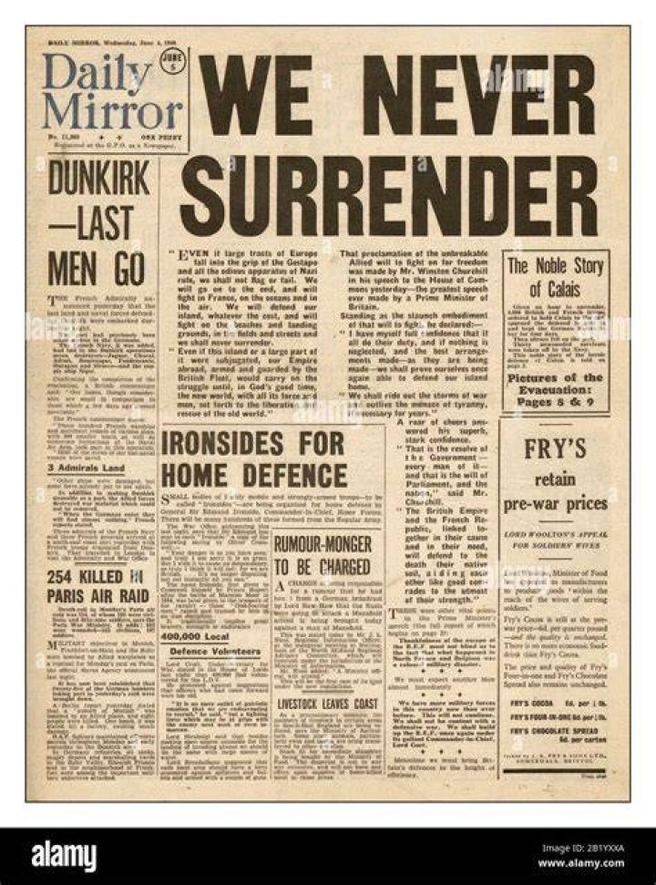 What newspapers were around in 1940?