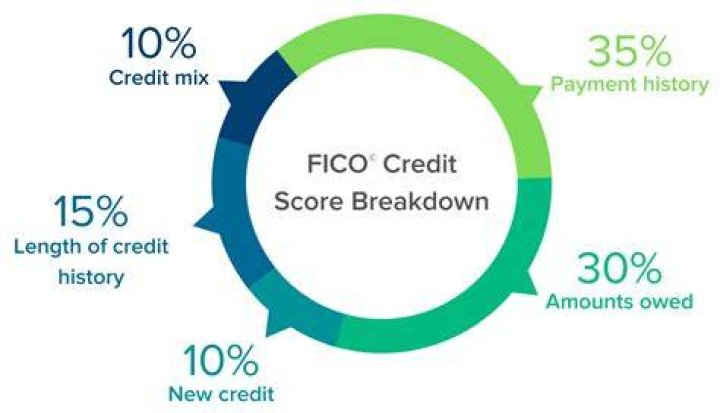 What percentage of people have 780 credit score?