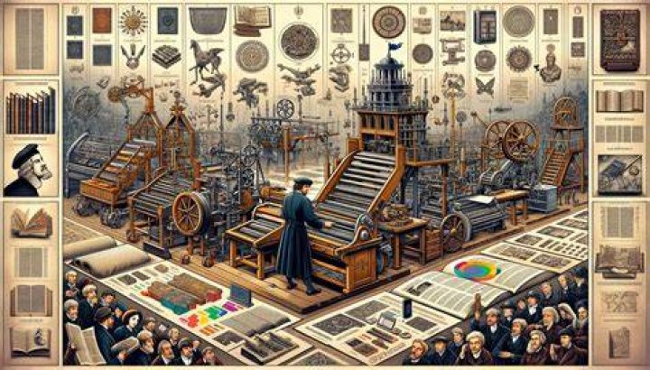 What replaced the printing block?