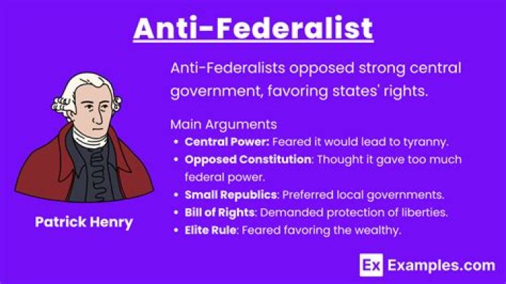 What right did the Anti-Federalists believe?