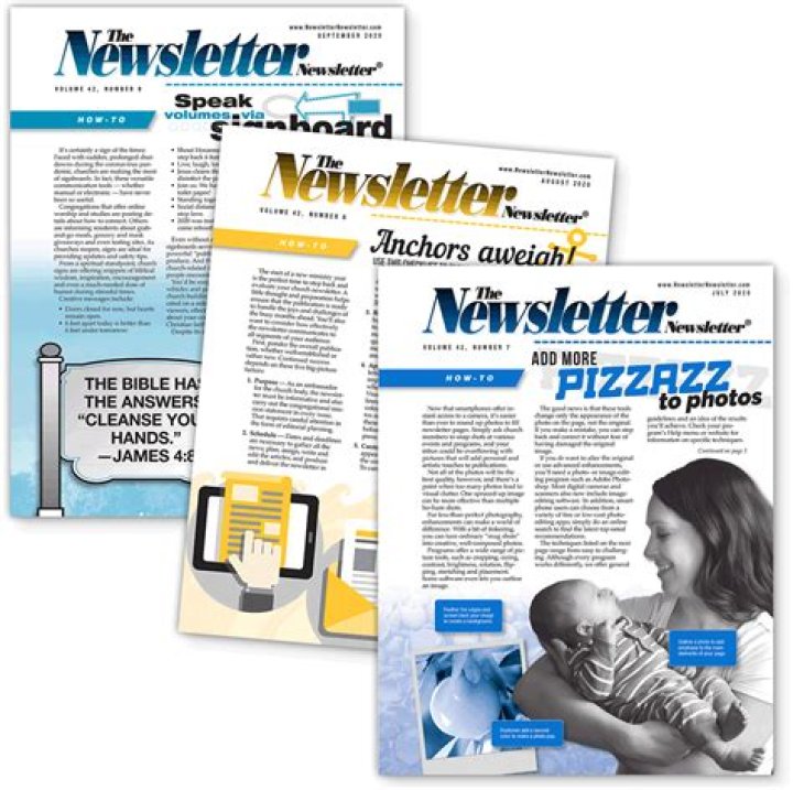 What should be in a church newsletter?
