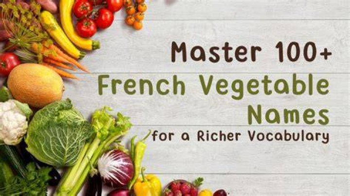 What vegetables do French eat?