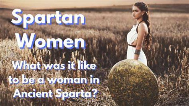 What was the main role of a Spartan woman?
