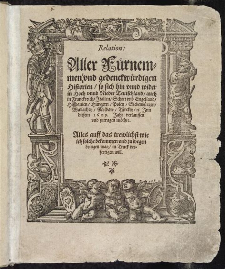 What was the name of the first newspaper published?