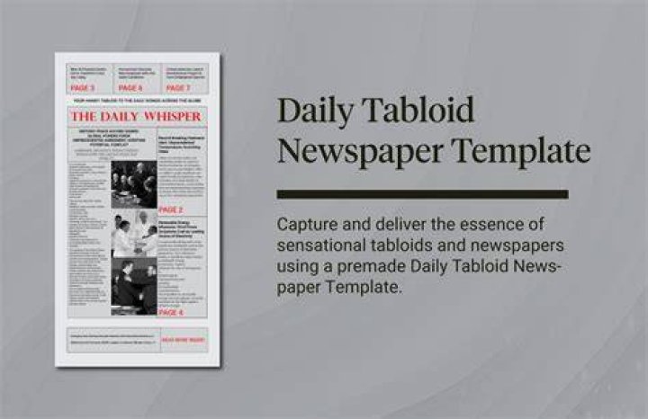 What was the name of the first tabloid newspaper which was published in 1919?