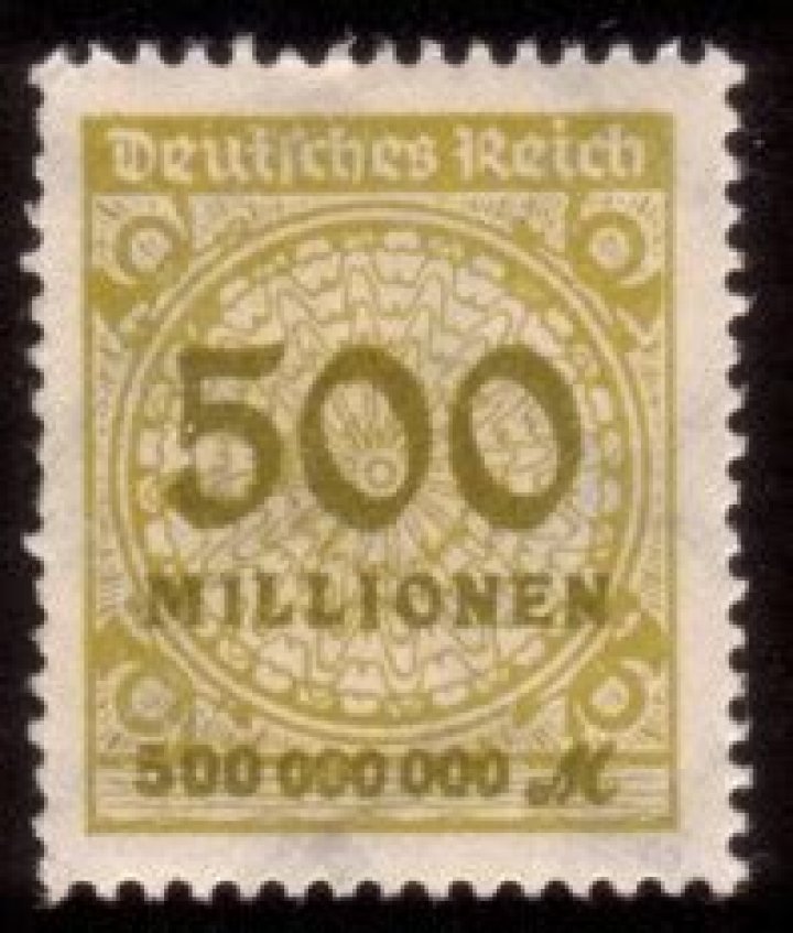 What was the name of the plan agreed in September 1924 in which the USA loaned Germany 800 million gold marks?