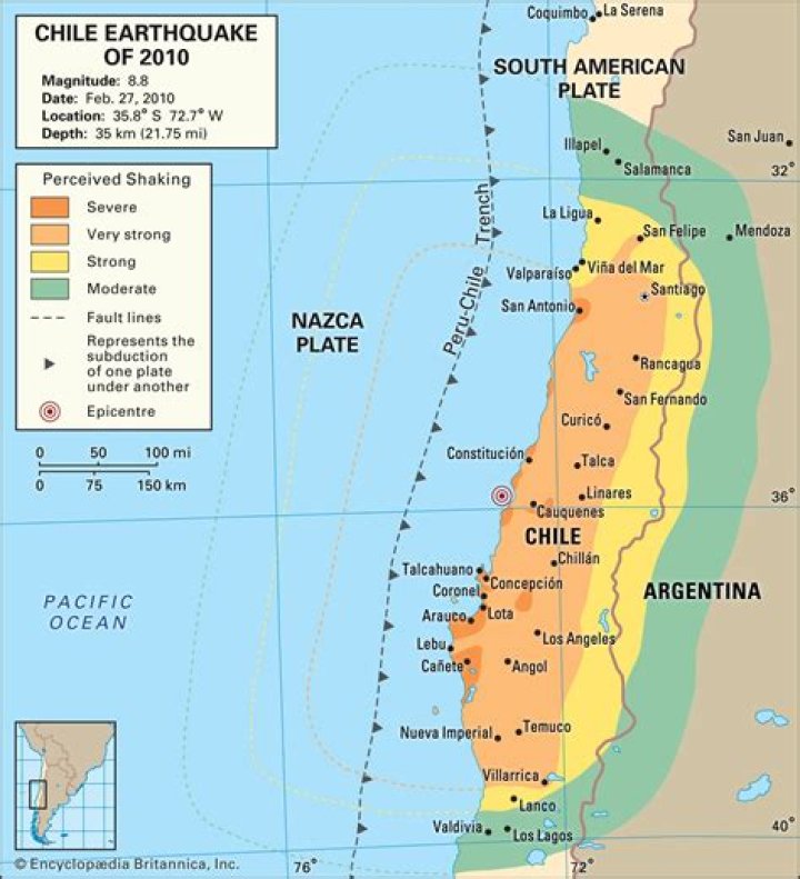 What were the long term effects of the Chile 2010 earthquake?