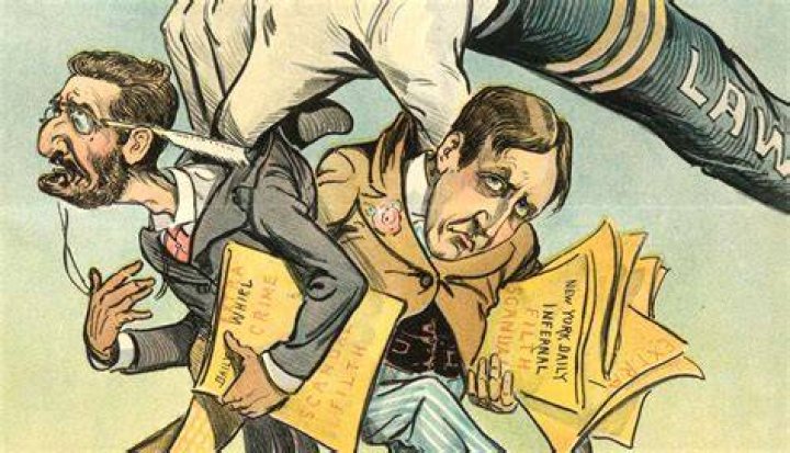 What were yellow journalists called?