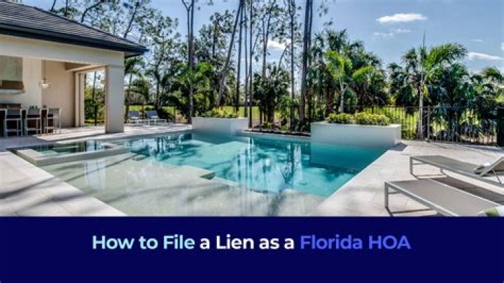 When can an HOA file a lien?