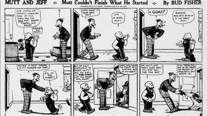 When did comics first appear in newspapers?