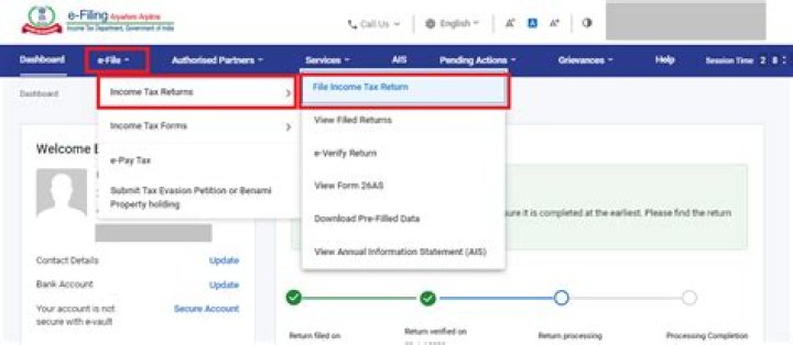When to file IT return for 2020?