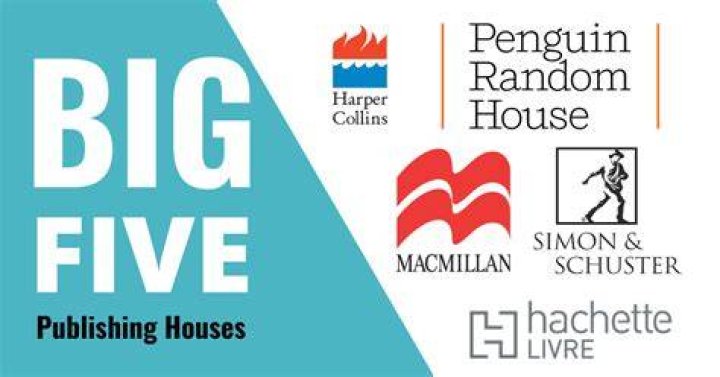 Where are the big 5 publishers located?